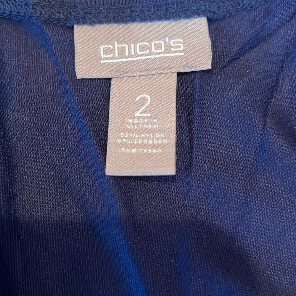 CHICO’S Microfeel Timeless Tank Basic Knit - 2 - Picture 6 of 8